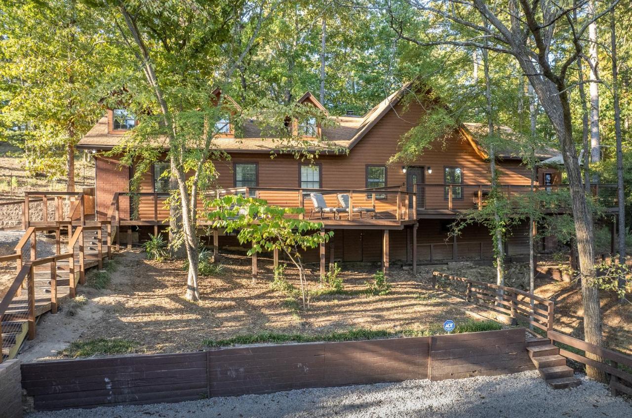 Luxury Rock Creek Cabin W Deck By Lake Hamilton Hot Springs Exteriér fotografie