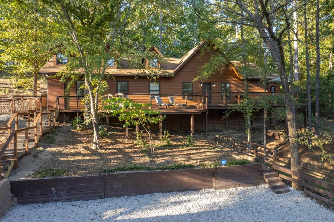 Luxury Rock Creek Cabin W Deck By Lake Hamilton Hot Springs Exteriér fotografie